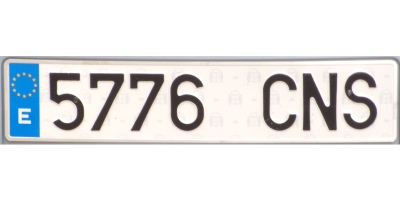 tipos de matrículas de vehículos coches en españa certifix
