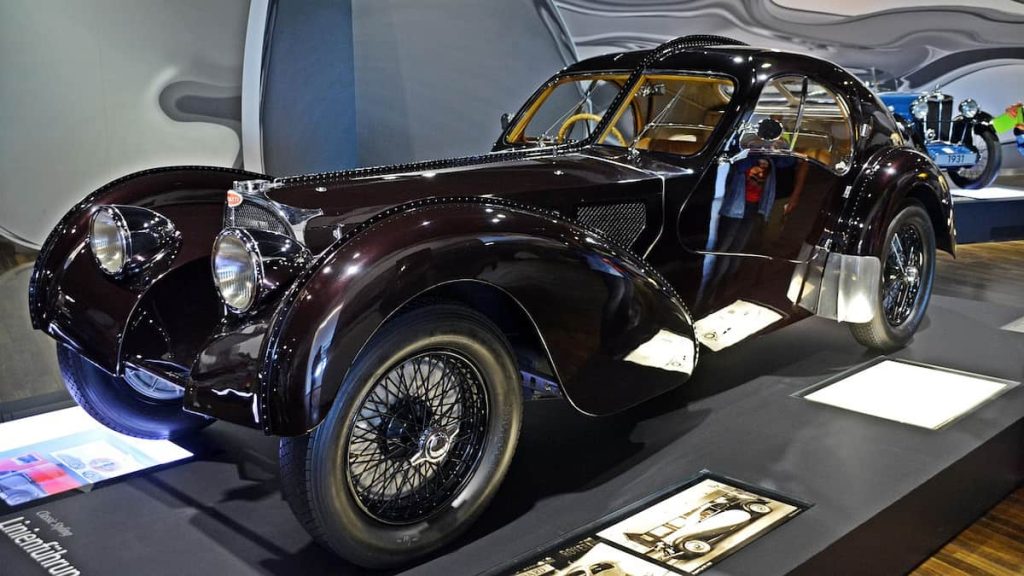 Bugatti T57 SC Atlantic coches antiguos Certifix