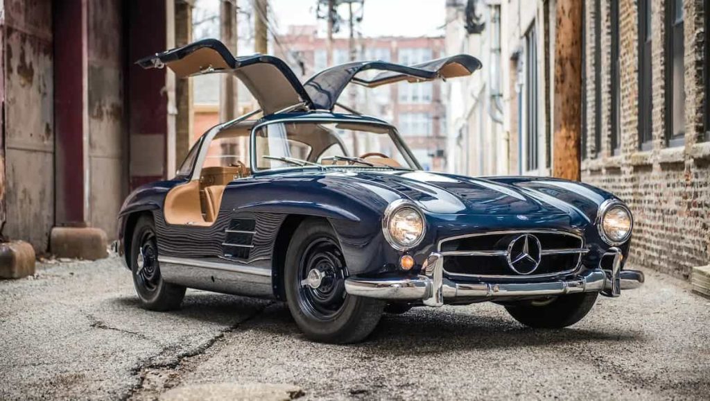 Mercedes-Benz 300 SL coches antiguos Certifix